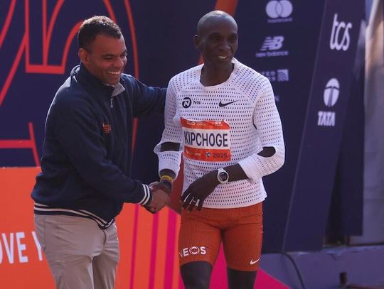 Eliud Kipchoge planuje przebiec maratony na wszystkich kontynentach