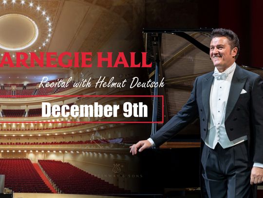 Entuzjastyczne przyjęcie Piotra Beczały na recitalu w Carnegie Hall (WIDEO)