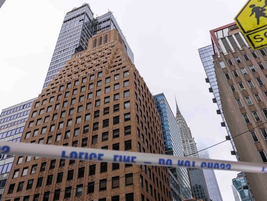 Ewakuowano budynki na Manhattanie w związku z ryzykiem zawalenia się wieżowca
