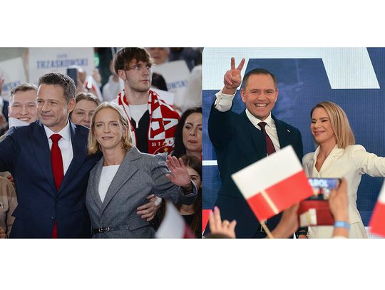 Exit poll: Rafał Trzaskowski i Karol Nawrocki w II turze wyborów