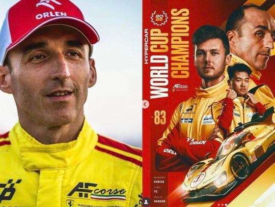 FIA WEC 2025 - Robert Kubica wicemistrzem świata