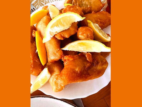 Fish & chips z domowym sosem tatarskim