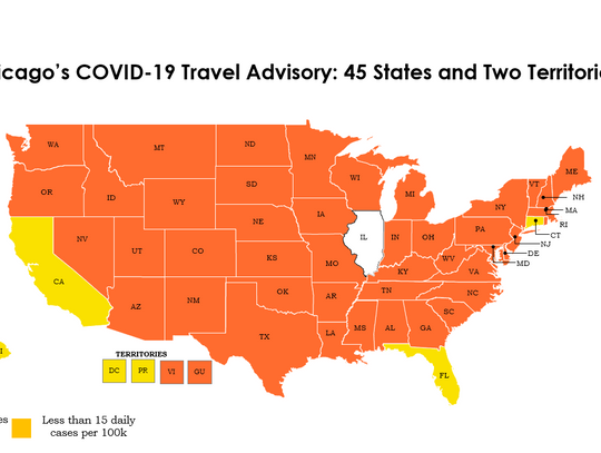 Floryda usunięta z chicagowskiej listy kwarantanny
