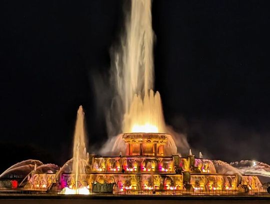 Fontanna Buckinghama tylko do końca października. Ostatni pokaz w halloweenową noc