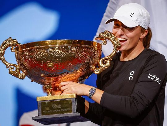 Forbes: Świątek najlepiej zarabiającą sportsmenką w 2023 roku