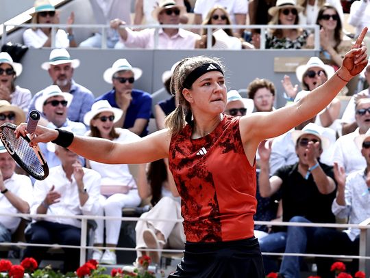 French Open - czeskie media doceniają waleczność Muchovej w finale ze Świątek