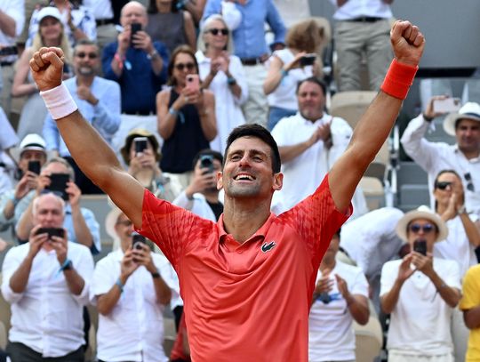 French Open - rekordowy, 23. wielkoszlemowy triumf Djokovica