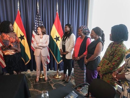 Ghana. Wiceprezydent USA obiecuje 1 mld dol. pomocy dla kobiet w Afryce (WIDEO)