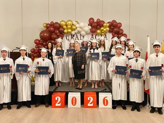 Graduacja klas ósmych i jedenastej w Polskiej Szkole im. Czesława Miłosza w Schaumburgu