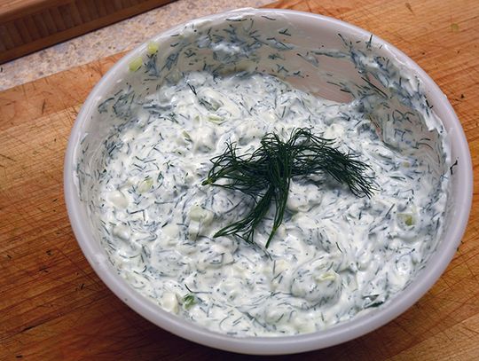 Grecki sos tzatziki