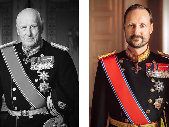 Haakon VIII nowym królem Norwegii po śmierci swojego ojca Haralda V