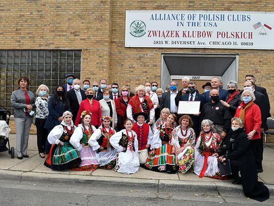 Honorowa ulica Związku Klubów Polskich w Chicago