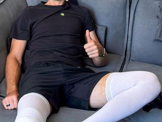 Hubert Hurkacz przeszedł artroskopię kolana