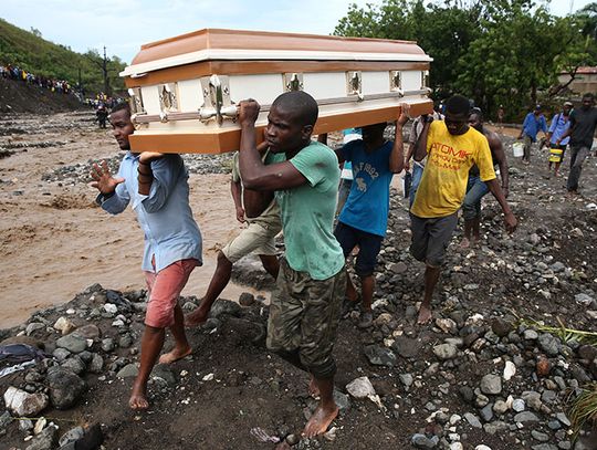 Huragan Matthew zabił już 69 osób na Haiti i Dominikanie