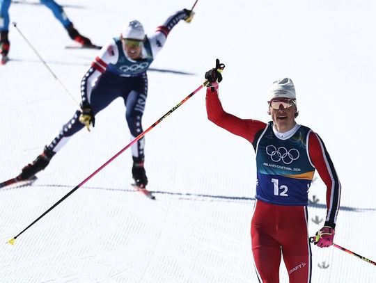 Igrzyska 2026: biegi narciarskie - 10. złoto Norwega Klaebo, Polska 13. w sprincie drużynowym