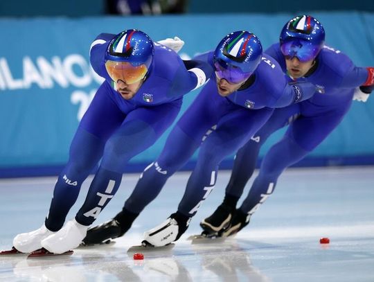 Igrzyska 2026: łyżwiarstwo szybkie - złoty Giovannini jak Stephen Curry