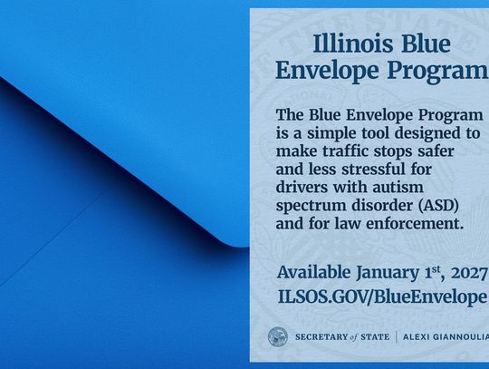 Illinois wprowadza „Niebieską Kopertę” dla kierowców z autyzmem