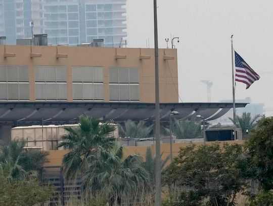 Irański ostrzał ambasady USA w Bagdadzie