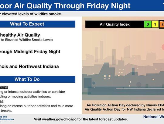 Jakość powietrza w Chicago najgorsza na świecie z powodu dymu z kanadyjskich pożarów
