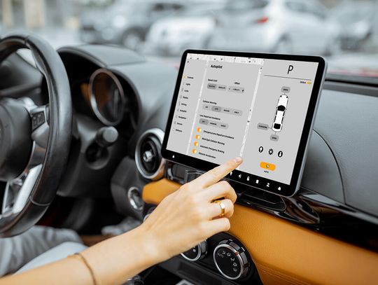 Jazda palcem po ekranie