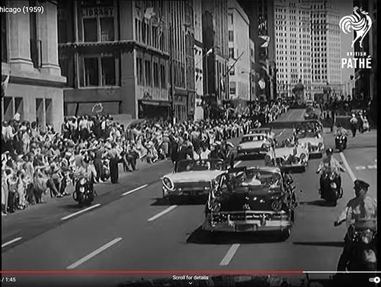 Jedyna wizyta królowej Elżbiety II w Chicago w 1959 r. (WIDEO)