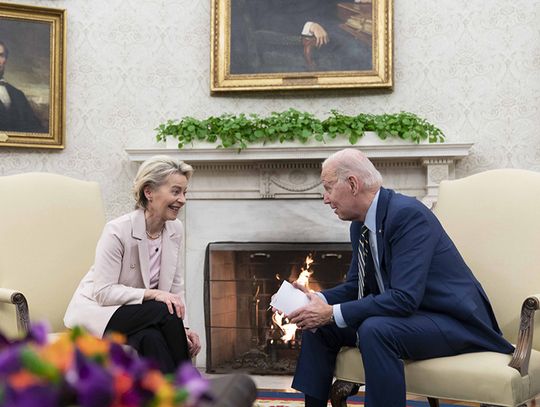 Joe Biden i Ursula von der Leyen zapowiedzieli nowe kroki, by uderzać w kraje zaangażowane w omijanie sankcji przeciwko Rosji