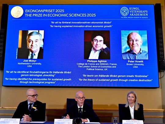 Joel Mokyr z Northwestern University wśród laureatów Nagrody Nobla z ekonomii