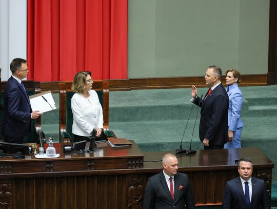 Karol Nawrocki złożył przysięgę prezydencką