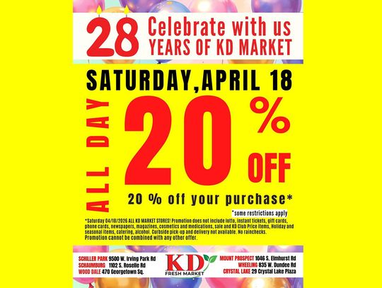 KD Market: 28 lat i nie zwalniamy tempa KD Market: 28 lat i nie zwalniamy tempa