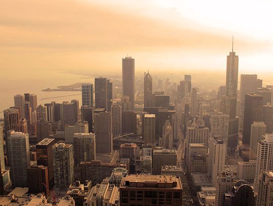 Kiepska jakość powietrza w Chicago i okolicach