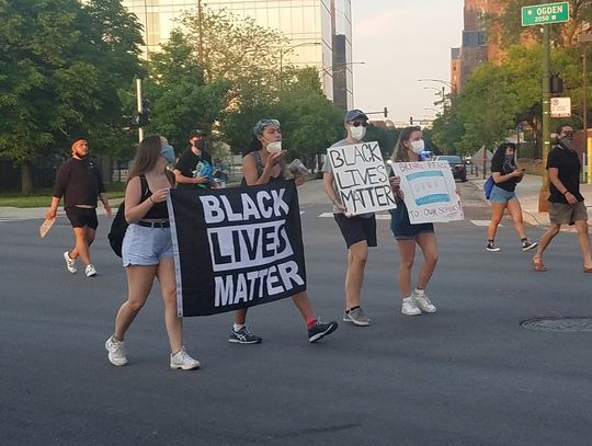 Kolejny pokojowy protest w Chicago