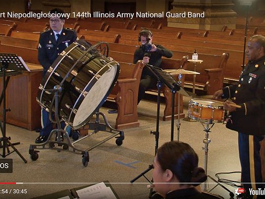 Koncert Niepodległościowy 144. Illinois Army National Guard Band