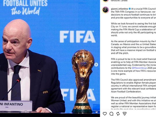 Kongres FIFA - bez eskorty policyjnej dla Infantino
