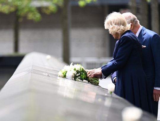 Król Karol III w Nowym Jorku złożył hołd ofiarom ataku terrorystycznego z 11 września (WIDEO)