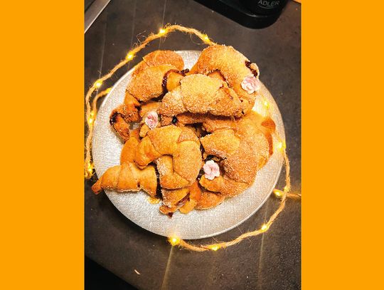 Kruche rogaliki z 2 składników