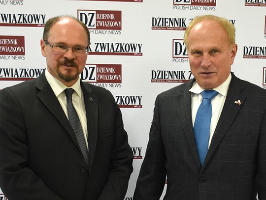 Krzysztof Górski z wizytą w redakcji