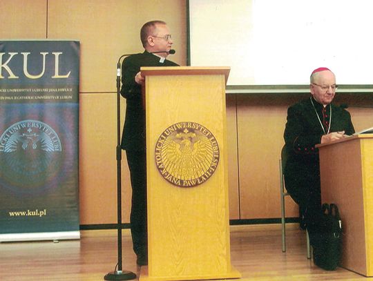 Ks. kanclerz Mirosław Król na Konferencji Episkopatu Polski w Lublinie