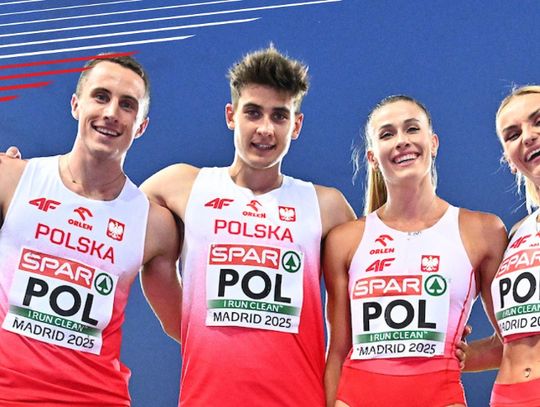 Lekkoatletyczne DME - drugie miejsce Polaków w Madrycie, rekord sztafety mieszanej 4x400 m