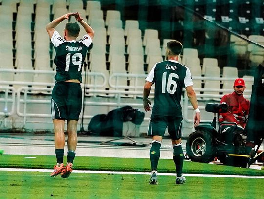 Liga Europy - drugi gol Świderskiego dla Panathinaikosu