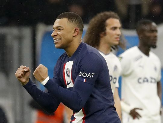 Liga francuska - koncert Mbappe i Messiego w hicie PSG - Olympique Marsylia