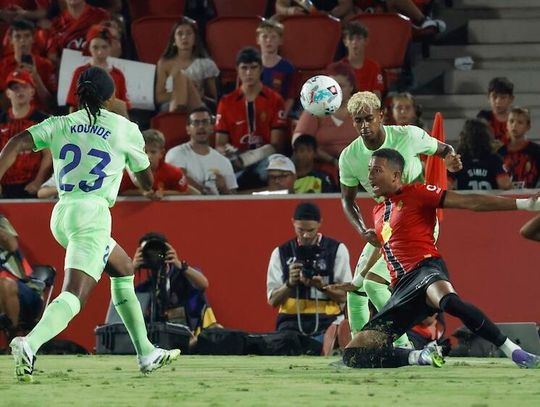 Liga hiszpańska - Barcelona bez Polaków w składzie pokonała Mallorcę