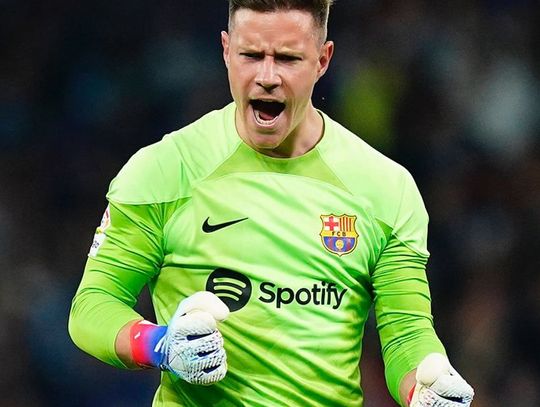 Liga hiszpańska - Flick: ter Stegen zagra z Valladolid zamiast Szczęsnego