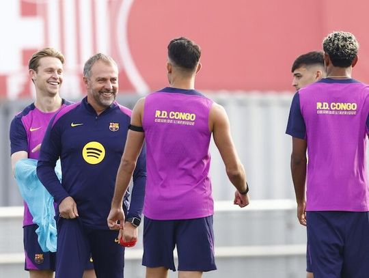 Liga hiszpańska - Lewandowski wrócił do treningów z Barceloną