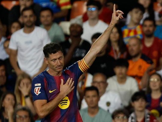 Liga hiszpańska - Lewandowski z golem na pożegnanie, porażka Barcelony