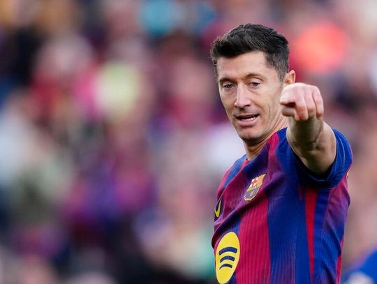 Liga hiszpańska - Lewandowskiego doznał złamania kości oczodołu Liga hiszpańska - Lewandowskiego doznał złamania kości oczodołu