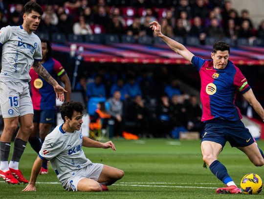 Liga hiszpańska - najlepszy sezon Lewandowskiego w Barcelonie