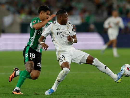 Liga hiszpańska - remis Realu Madryt z Betisem