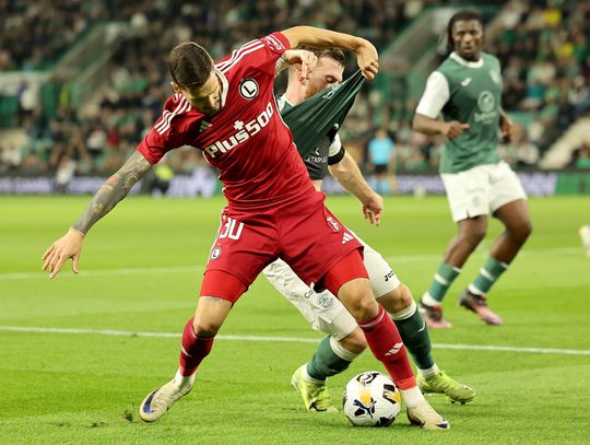 Liga Konferencji - Legia wygrała z Hibernianem