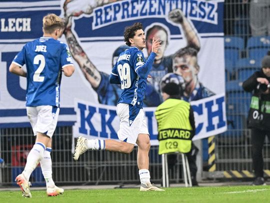 Liga Konferencji LK - awans Lecha Poznań do 1/8 finału