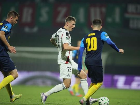 Liga Konferencji - porażka Legii, cenny remis Rakowa